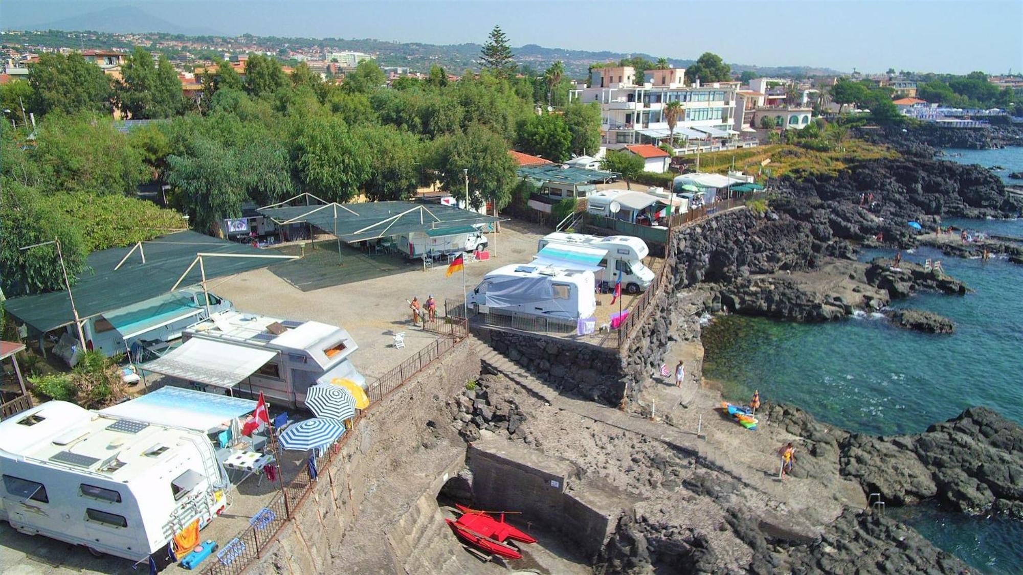 Camping Jonio Otel Katanya Dış mekan fotoğraf